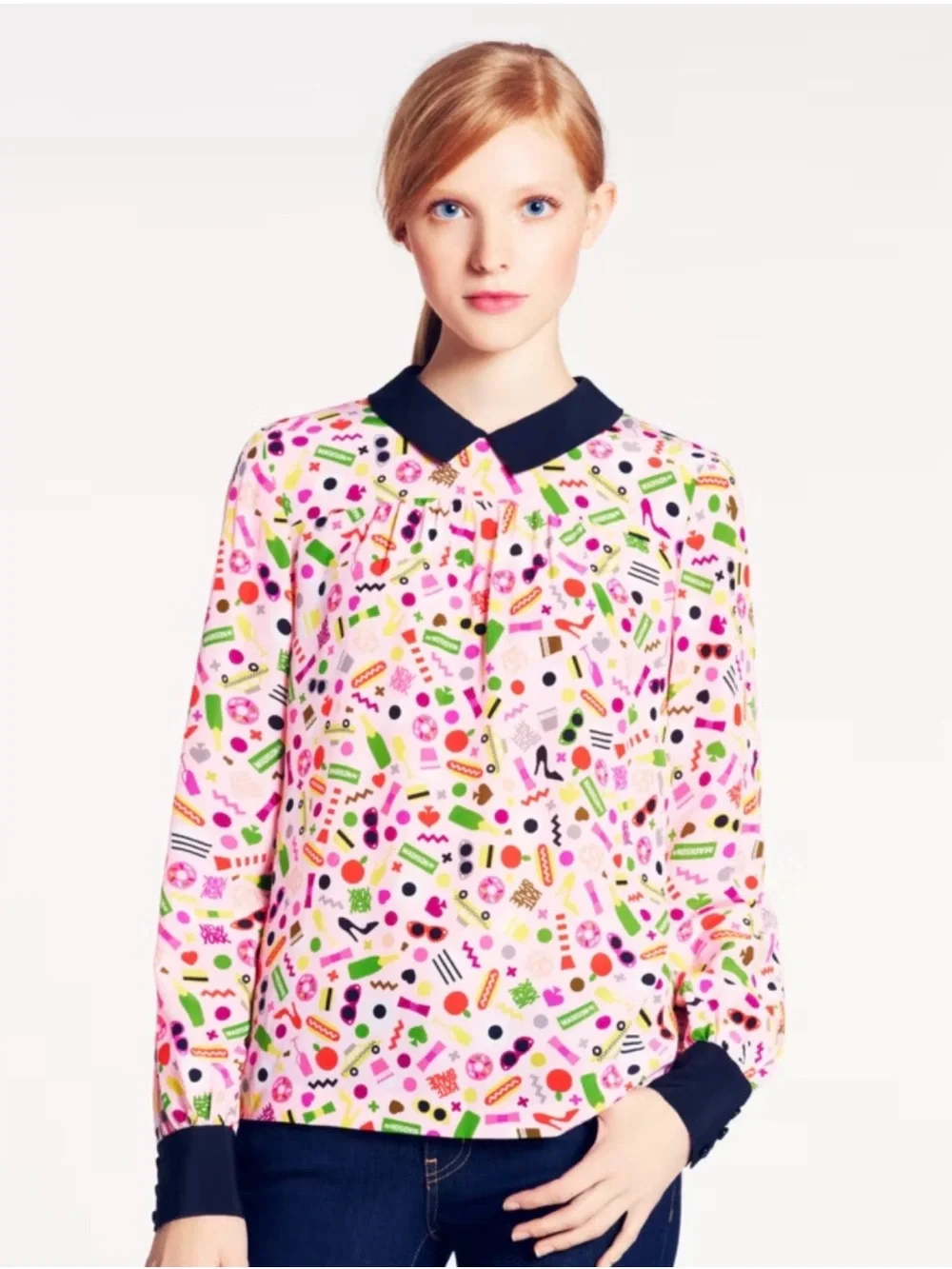 Ksny X Darcel Shelley Top | Kate Spade New York | Kate Spade, size 12